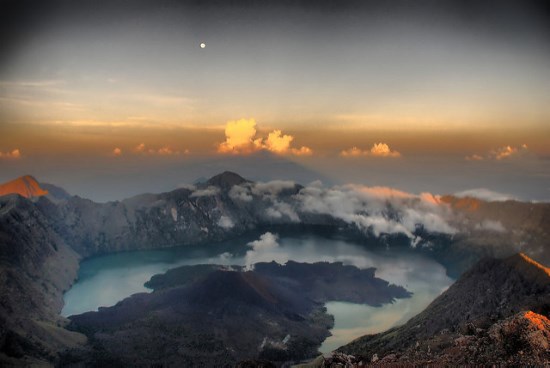 Sunrise at Mount Rinjani Lombok