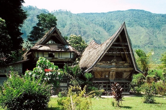 Traditional House in Tomok Samosir Island