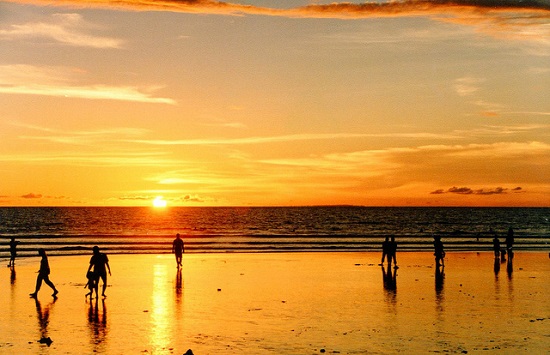 Sunset at Kuta Beach Bali