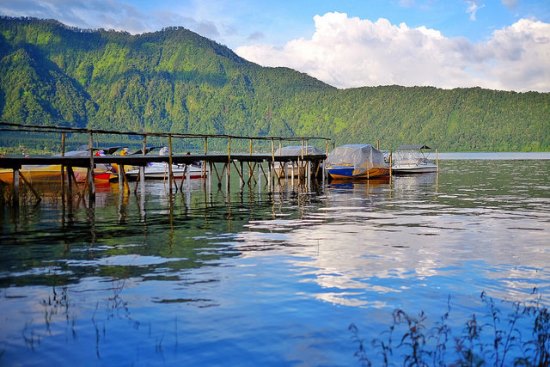 Lake Beratan in Bedugul North Bali