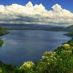 Lake Toba from Samosir Island