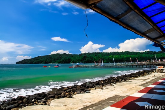 Pangandaran Beach in West Java