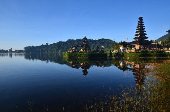 Pura Ulun Danu Beratan in the morning