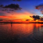 Sunset at Sanur Beach Bali