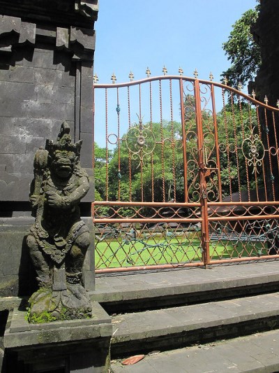 Alas Kedaton Holy Monkey Forest entrance gate