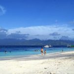 Beautiful beach in Gili Trawangan Lombok