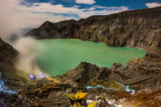 Kawah Ijen Crater Lake