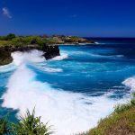 Nusa Lembongan high waves