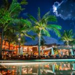 Potato Head Beach Club at night