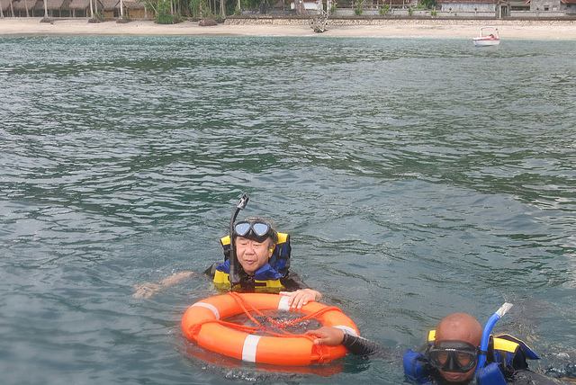 Snorkeling at Toyapakeh Nusa Penida