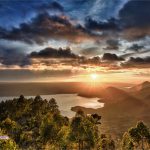 Sunrise from Samosir Island