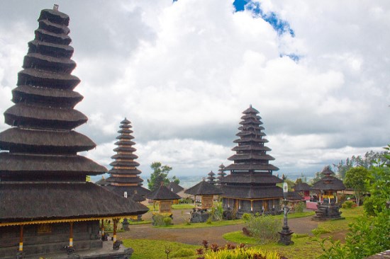 The complex of Pura Besakih Temple