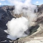 The crater of Mount Bromo