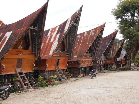 Traditional House in Ambarita Samosir Island